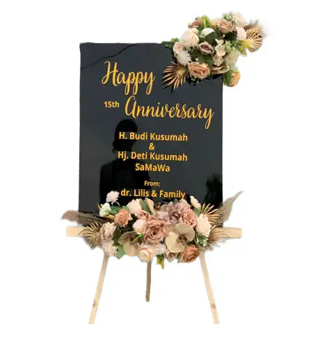 Papan Bunga Akrilik Wiroko